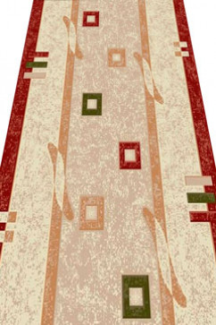 LOTOS 579 19169 Килимові доріжки - ткана основа, середній ворс 9 мм, вага 1,8 кг/м2. Зроблені в Україні. Відріжемо, зробимо оверлок 242х363