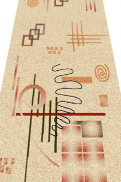 LOTOS 521 19172 Ковровые дорожки - тканая основа, средний ворс 9 мм, вес 1,8 кг/м2. Сделаны в Украине. Отрежем, сделаем оверлок 242х363