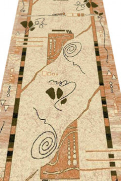 LOTOS 572 19178 Ковровые дорожки - тканая основа, средний ворс 9 мм, вес 1,8 кг/м2. Сделаны в Украине. Отрежем, сделаем оверлок 242х363