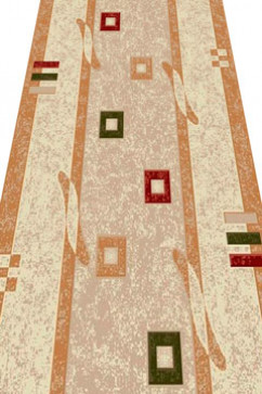 LOTOS 579 19180 Ковровые дорожки - тканая основа, средний ворс 9 мм, вес 1,8 кг/м2. Сделаны в Украине. Отрежем, сделаем оверлок 242х363