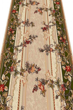 LOTOS 580 19206 Ковровые дорожки - тканая основа, средний ворс 9 мм, вес 1,8 кг/м2. Сделаны в Украине. Отрежем, сделаем оверлок 242х363