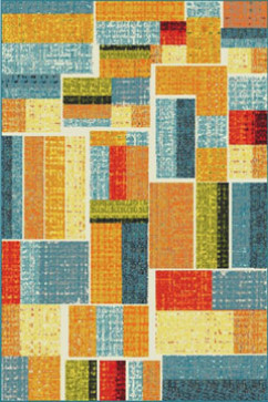 KOLIBRI 11195 19387 Современные ковры на тканой основе, ворс средний - 9 мм, вес 2,2 кг/м2, нить - фризе. В детскую, гостиную и спальню. Сделаны в Украине  242х363