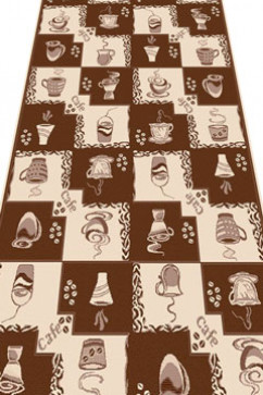 NATURALLE 950 19749 Килимові доріжки без ворсу - тонкі - 3 мм, вологостійка нитка BCF.  Ідеальні для кухонь і коридорів. Відріжемо, зробимо оверлок 242х363