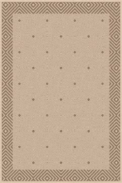 NATURALLE 19082 19802 Тонкі безворсові килими - циновки. Без основи, ворс 3мм, вологостійка нитка BCF.  Для кухонь, коридорів, терас 242х363