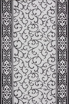 NATURALLE 1918 19849 Тонкі безворсові килими - циновки. Без основи, ворс 3мм, вологостійка нитка BCF.  Для кухонь, коридорів, терас 242х363