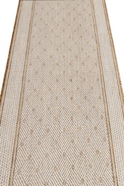 NATURALLE 1944 20492 Килимові доріжки без ворсу - тонкі - 3 мм, вологостійка нитка BCF.  Ідеальні для кухонь і коридорів. Відріжемо, зробимо оверлок 242х363