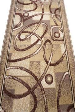 ALMIRA 2651 20723 Недорогі дорiжки з поліпропілену BCF хорошої якості.  Ткана основа, Висота 7 мм, вага 1,35 кг/м2 242х363