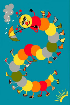 KOLIBRI 11057 21239 Современные ковры на тканой основе, ворс средний - 9 мм, вес 2,2 кг/м2, нить - фризе. В детскую, гостиную и спальню. Сделаны в Украине  242х363