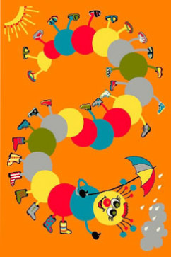 KOLIBRI 11057 21240 Современные ковры на тканой основе, ворс средний - 9 мм, вес 2,2 кг/м2, нить - фризе. В детскую, гостиную и спальню. Сделаны в Украине  242х363