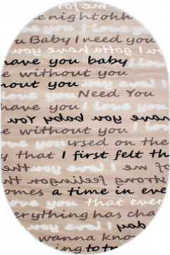 BOYUT 0022 21252 Ковры из акрила  в светлых тонах. Выпуклые узоры придают им мягкость и  хорошую теплоизоляцию. 242х363