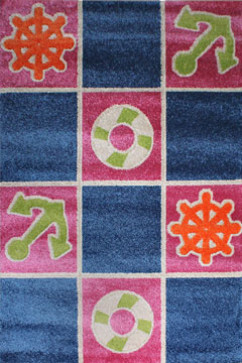 FULYA 8F88A 21334 Ідеальний килимок в дитячу кімнату з різноманітними малюнками, не викликає алергію. 242х363