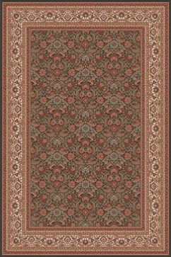 NAIN 1288/702 21343 Классические бельгийские ковры высокой плотности из натуральной шерсти с насыщенной палитрой красок. 242х363