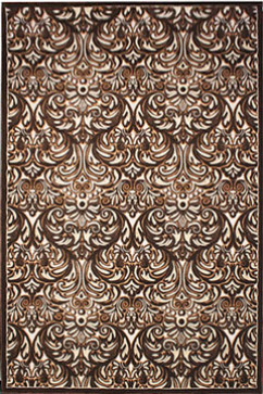 AMADA K015 5599 М'який рельєфний килим з акрилу з поліестром прикрасить вашу вітальню. 242х363