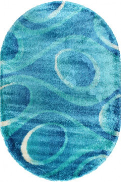 BUTIK 0088 5797 Високоворсний килим з поліпропілену і поліестеру з рельєфним візерунком. Добре чиститься пилососом 242х363