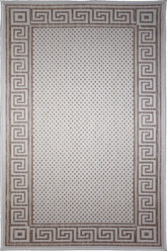 VERANDA 4796 1 21744 Безворсовиi килими indoor / outdoor з поліпропілену. Жорсткі, добротні.  Вага 1,37 кг/м2 242х363