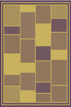 VERANDA 4826 1 21751 Безворсовые ковры indoor / outdoor из полипропилена. Жесткие, добротные. Вес 1,37 кг/м2 242х363