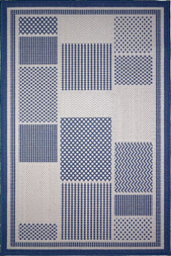 VERANDA 4826 1 21752 Безворсовые ковры indoor / outdoor из полипропилена. Жесткие, добротные. Вес 1,37 кг/м2 242х363