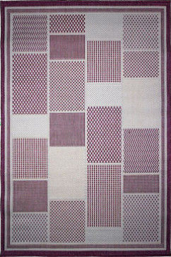 VERANDA 4826 1 21753 Безворсовые ковры indoor / outdoor из полипропилена. Жесткие, добротные. Вес 1,37 кг/м2 242х363