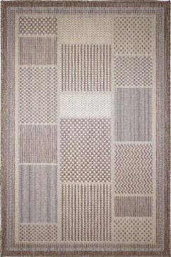 VERANDA 4826 1 21754 Безворсовые ковры indoor / outdoor из полипропилена. Жесткие, добротные. Вес 1,37 кг/м2 242х363