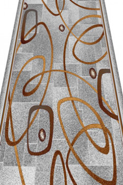 P 980 22020 Килимові доріжки на повстяній основі.  Ворс 3 мм поліамід BCF, висота 5 мм. Відріжем, оверложим 242х363