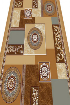 P 1518 22046 Ковровые дорожки на войлочной основе. Ворс 3мм полиамид BCF, общая высота 5 мм. Отрежем, оверложим 242х363