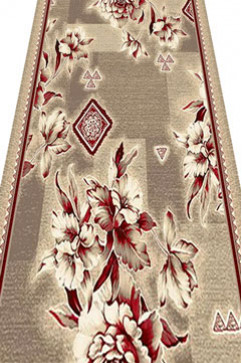 P 1743 22048 Ковровые дорожки на войлочной основе. Ворс 3мм полиамид BCF, общая высота 5 мм. Отрежем, оверложим 242х363