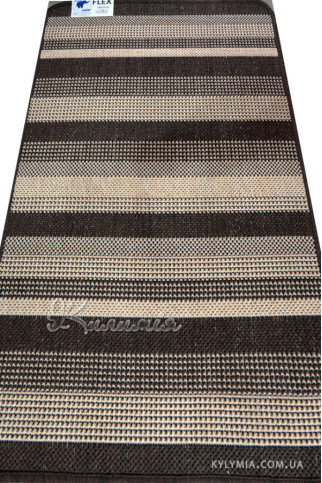 FLEX 19610 22389 Безворсовi килими - латексна основа, вологостійка нитка BCF. Можна прати в пральній машинці 322х483
