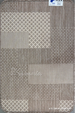FLEX 19645 22390 Безворсовые ковры нескользящие, латексная основа. Можно стирать в стиральной машинке  322х483