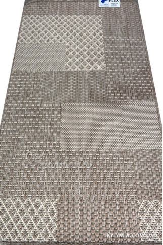 FLEX 19645 22390 Безворсовi килими - латексна основа, вологостійка нитка BCF. Можна прати в пральній машинці 322х483