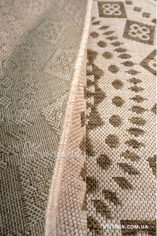 NATURALLE 19100 22479 Тонкі безворсові килими - циновки. Без основи, ворс 3мм, вологостійка нитка BCF.  Для кухонь, коридорів, терас 322х483
