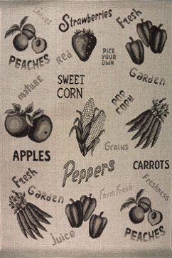 NATURALLE 954 19874 Тонкі безворсові килими - циновки. Без основи, ворс 3мм, вологостійка нитка BCF.  Для кухонь, коридорів, терас 242х363