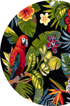 KOLIBRI 11435 22340 Сучасні килими на тканій основі, ворс середній - 9 мм, вага 2,2 кг/м2, нитка - фрiзе. У дитячу, вітальню і спальню. Зроблені в Україні 242х363