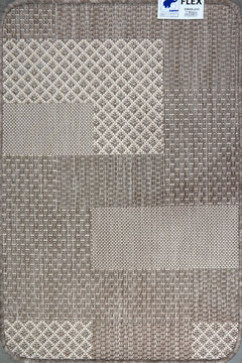FLEX 19645 22390 Безворсовi килими - латексна основа, вологостійка нитка BCF. Можна прати в пральній машинці 242х363