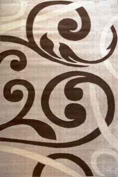 DAFFI 13015 22536 Ковры с невысоким ворсом 6,5 мм. Основа тканая, вес 1,7 кг/м2, нить - полипропилен фризе. Сделаны в Украине. На пол в зал, коридор и кухню 242х363