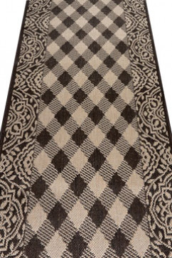 FLEX 19659 22573 Килимовi дорiжки - латексна основа, вологостійка нитка BCF. Можна прати в пральній машинці. Відріжемо, зробимо оверлок 242х363