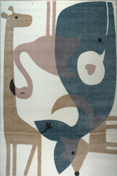 DREAM 18030 22664 Современные ковры на тканой основе, ворс средний - 9 мм, вес 2,2 кг/м2, нить - фризе. В детскую, гостиную и спальню. Сделаны в Украине  242х363