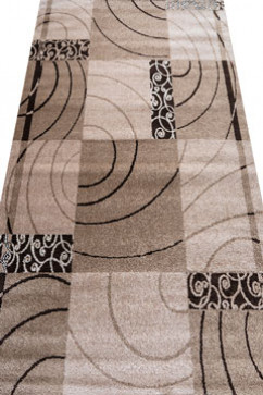 ESPRESSO 2784 17813 Килимова доріжка з поліпропілену з м'яким ворсом.  Підійде для вітальні і житлової кімнати. 242х363