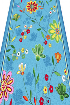 P 1175 22206 Килимові доріжки на повстяній основі.  Ворс 3 мм поліамід BCF, висота 5 мм. Відріжем, оверложим 242х363