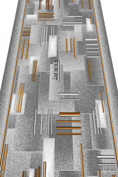 P 1062 22308 Ковровые дорожки на войлочной основе. Ворс 3мм полиамид BCF, общая высота 5 мм. Отрежем, оверложим 242х363