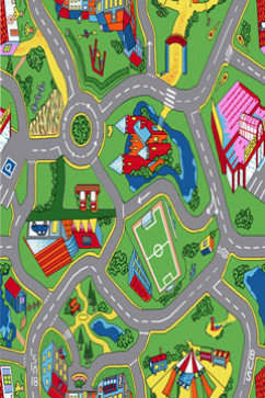 P 1129 22636 Ковролин на войлочной основе. Ворс 3 мм полиамид BCF, общая высота 5 мм. Отрежем, оверложим края 242х363