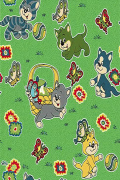 P 1893 23121 Ковролин на войлочной основе. Ворс 3 мм полиамид BCF, общая высота 5 мм. Отрежем, оверложим края 242х363