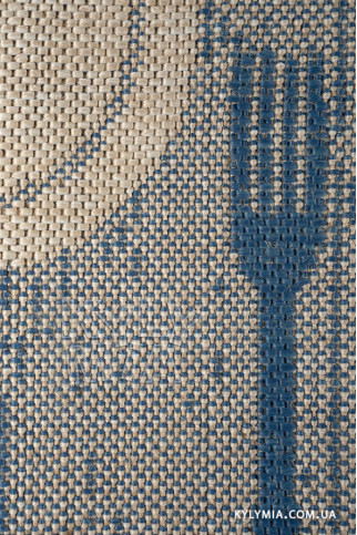 NATURALLE 19058 21592 Тонкие безворсовые ковры - циновки. Без основы, ворс 3мм, влагостойкая нить BCF. Для кухонь, коридоров, террас 322х483