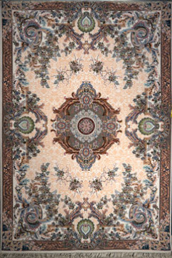 SHAHRIYAR 015 17386 Іранські елітні килими з акрилу високої щільності, практичні, зносостійкі. 242х363