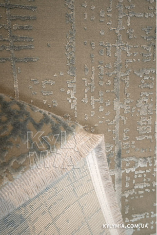 HERMES RICH HE35K 22107 Мягкие ковры известной фабрики Royal Hali. Ворс 8 мм из акрила и вискозы, хлопковая основа 322х483
