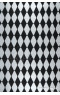 Ковер ALMINA 126702 1-black-white