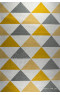 Ковер ALMINA 131701 grey-yellow