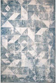 Ковер LOOTUS L004B blue white