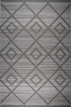 NATURALLE 19084 23758 Тонкие безворсовые ковры - циновки. Без основы, ворс 3мм, влагостойкая нить BCF. Для кухонь, коридоров, террас 242х363