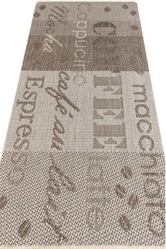 FLEX 19052 24582 Килимовi дорiжки - латексна основа, вологостійка нитка BCF. Можна прати в пральній машинці. Відріжемо, зробимо оверлок 242х363