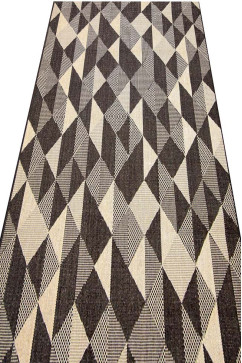 FLEX 19646 24577 Килимовi дорiжки - латексна основа, вологостійка нитка BCF. Можна прати в пральній машинці. Відріжемо, зробимо оверлок 242х363